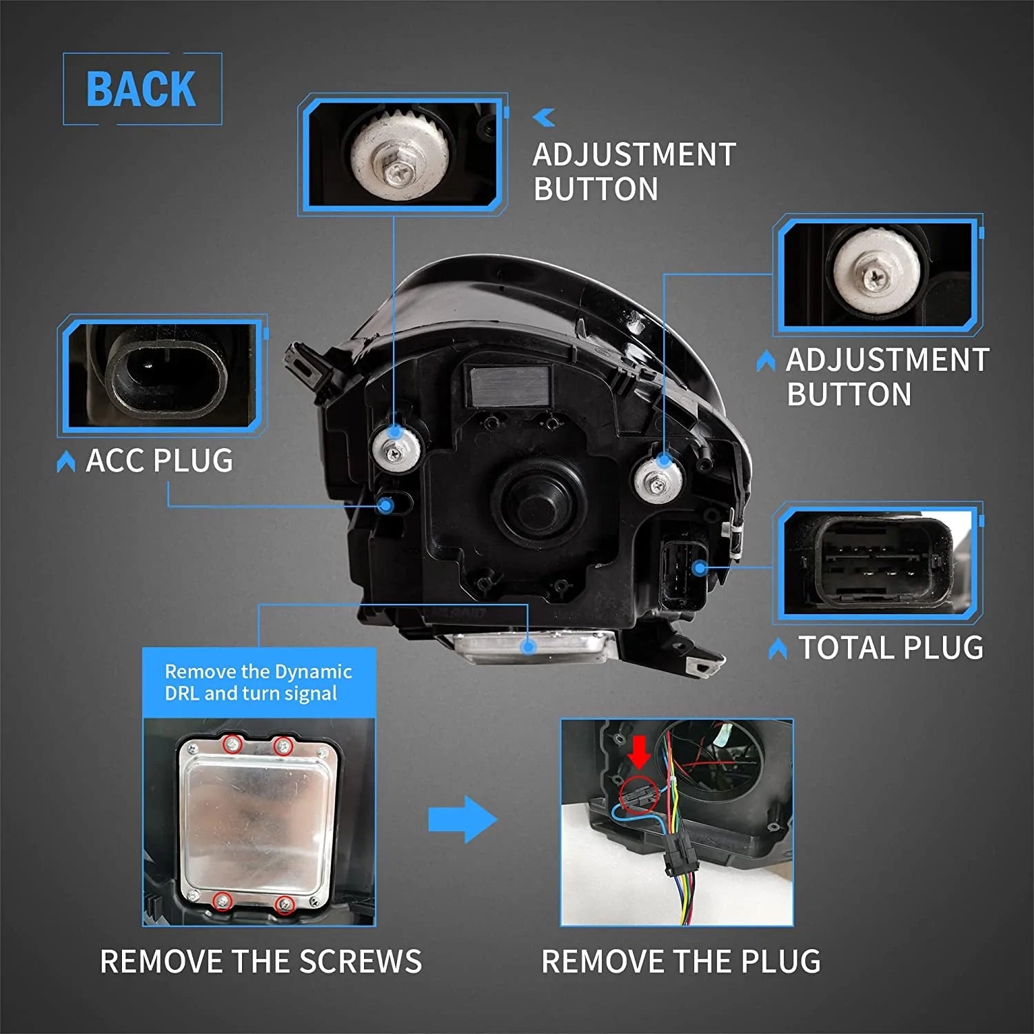 MINI COOPER F56 SEQUENTIAL LED HEADLIGHTS (2014-2018)