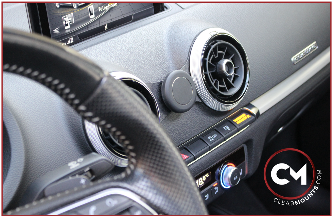 Clearmounts Low-Profile Magnetic Holder Audi Q2 2017-Present