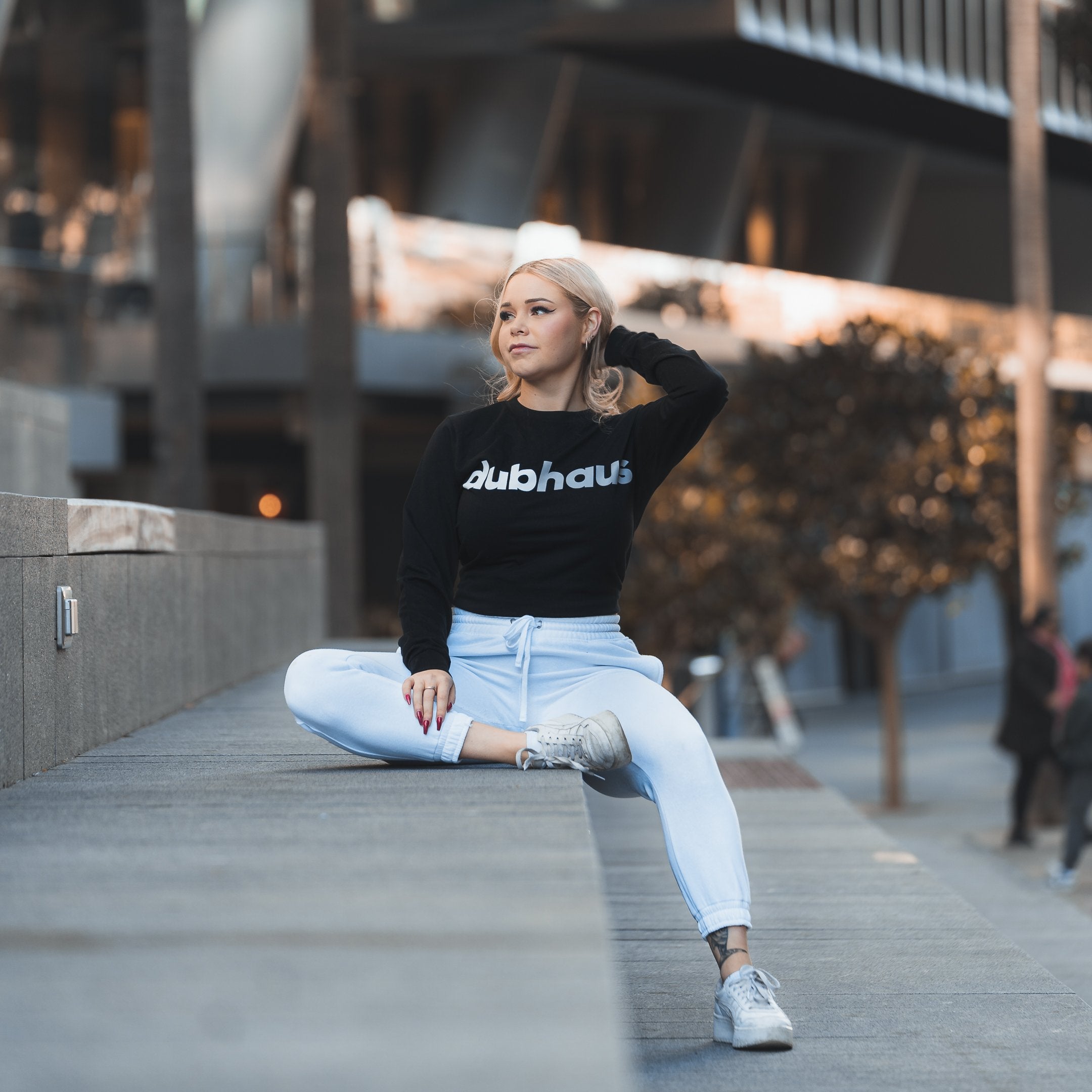 dubhaus. Logo Long Sleeve T-Shirt