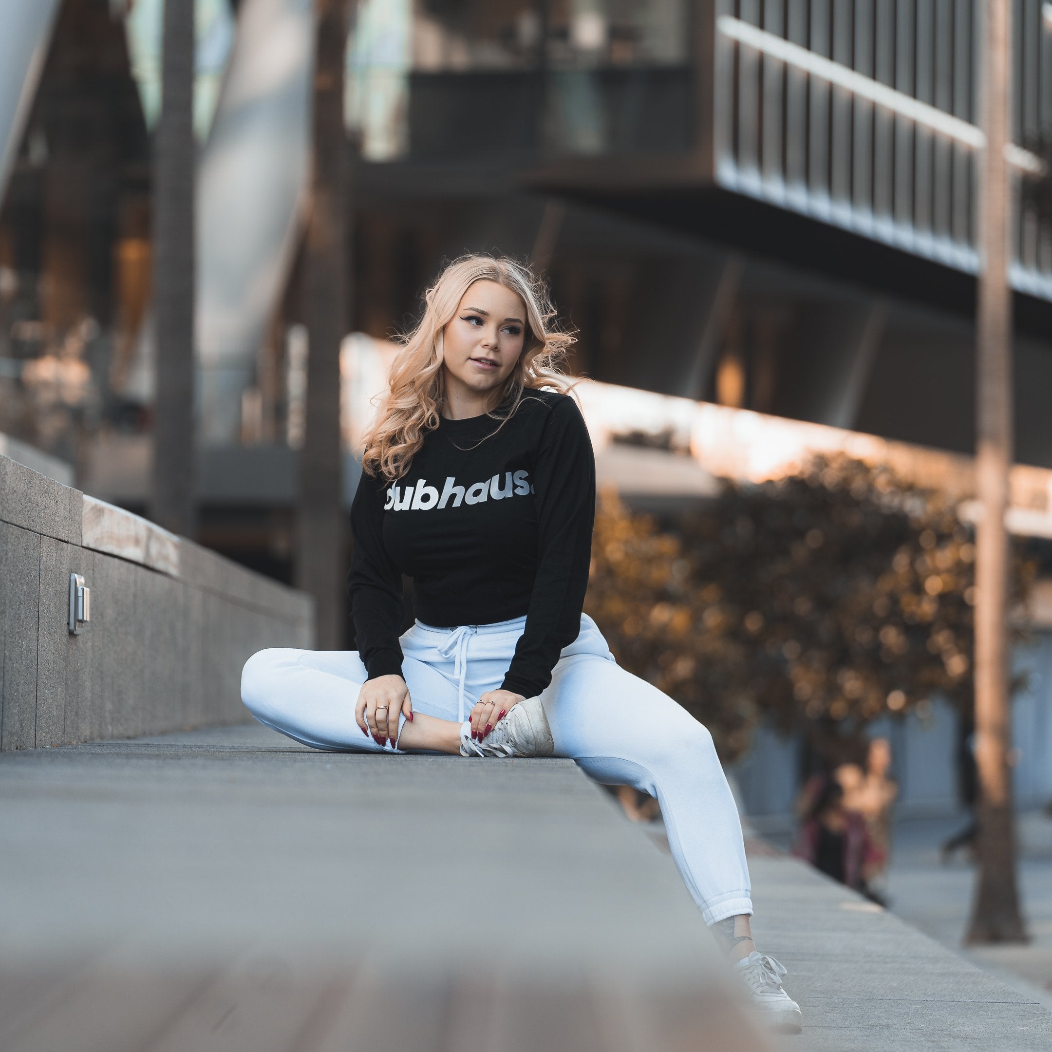 dubhaus. Logo Long Sleeve T-Shirt