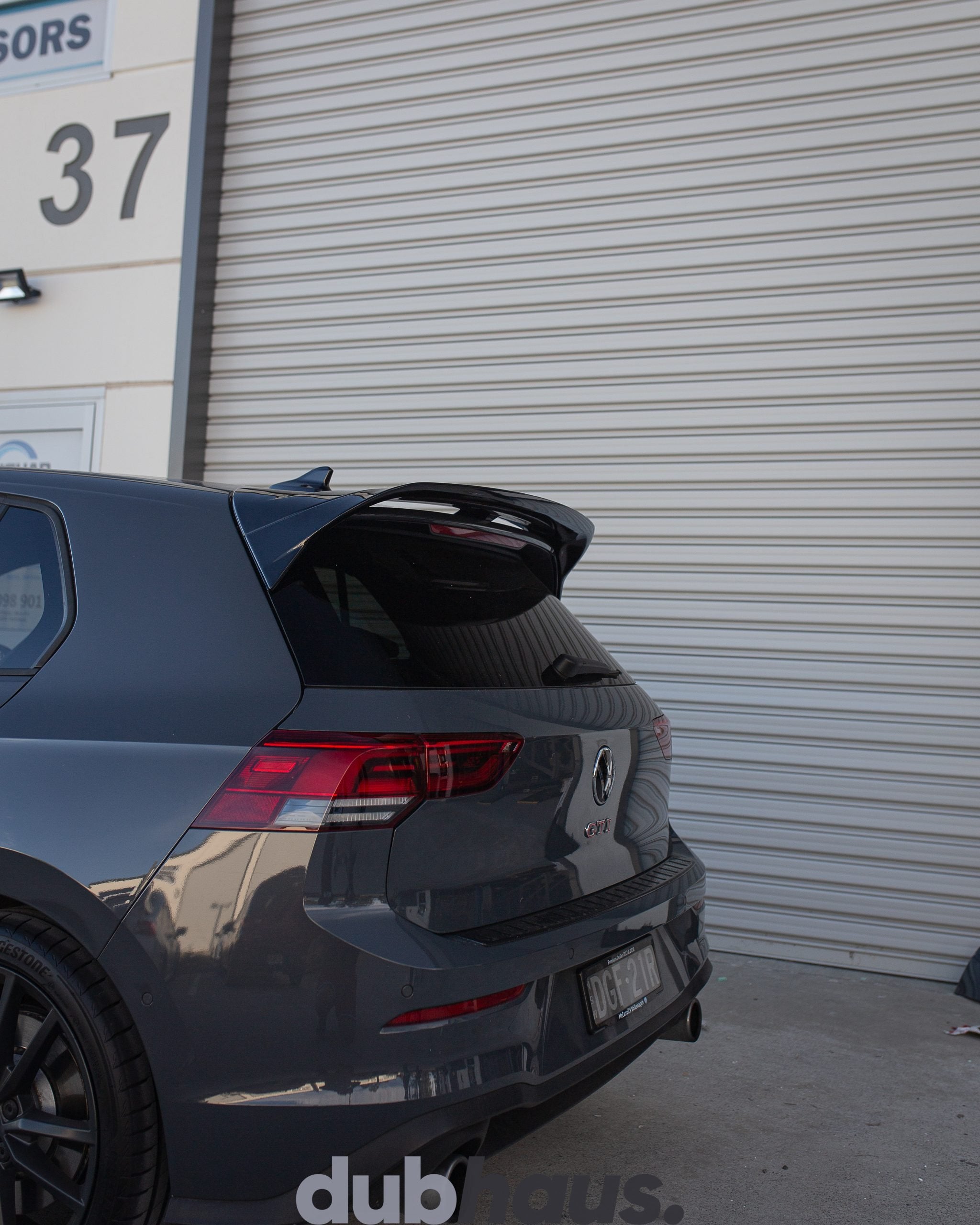 Clubsport Style Wing for VW Golf MK8 GTI