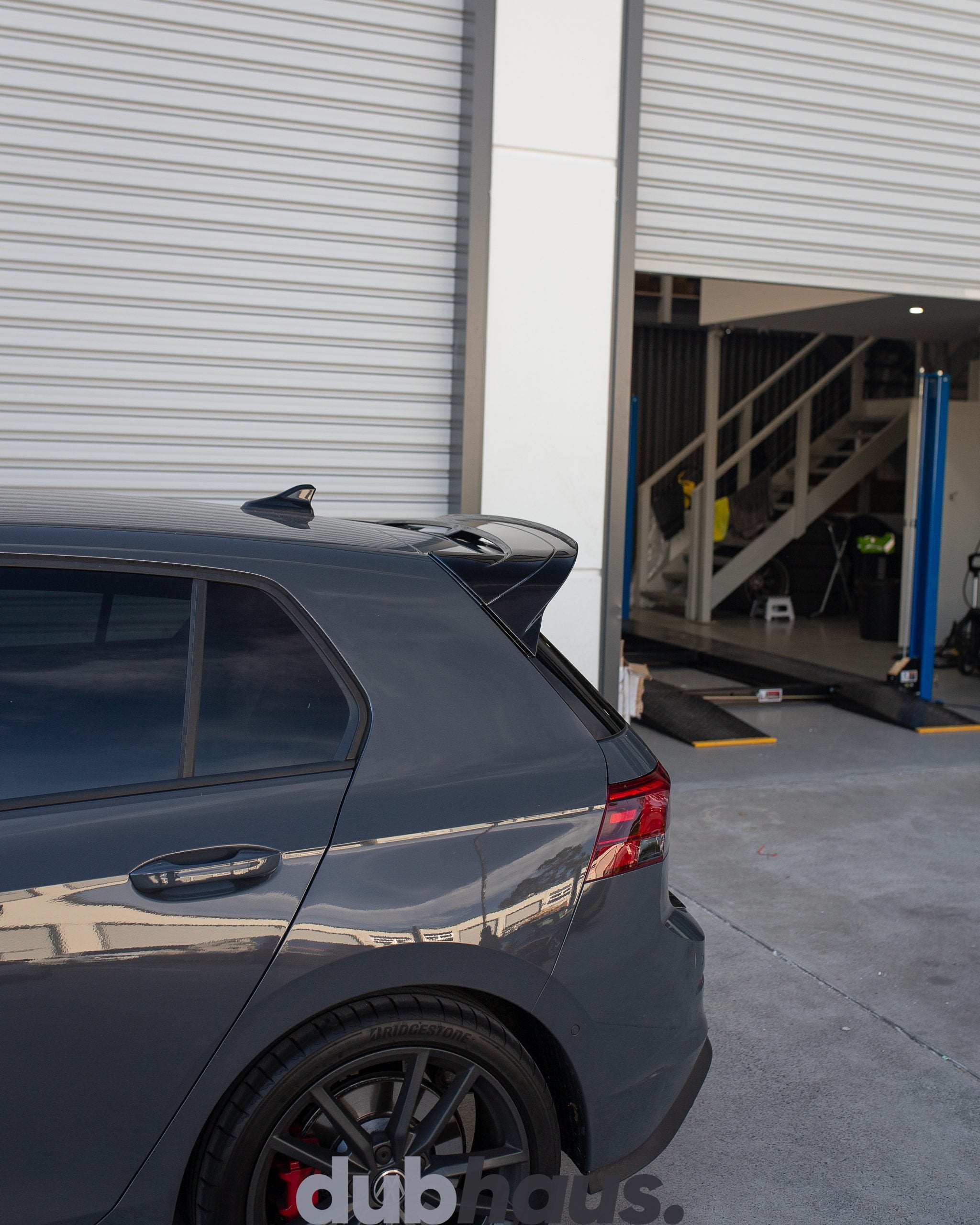 Clubsport Style Wing for VW Golf MK8 GTI