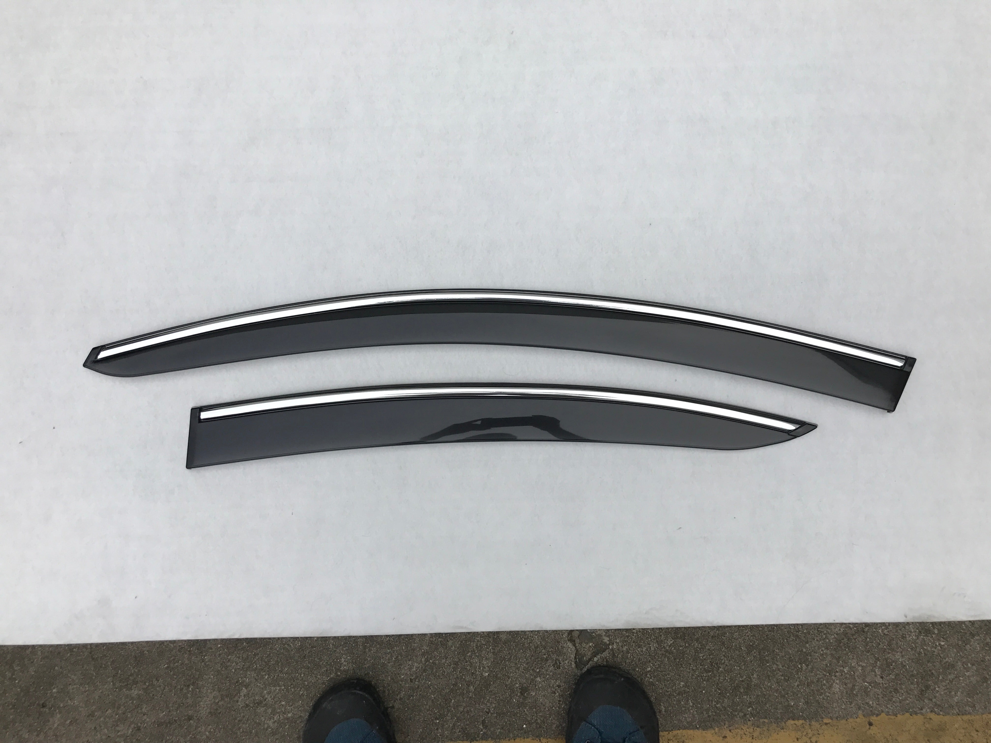 Weather Shield / Window Visor for MAZDA 6 (Sedan) 2007 - 2012 (Chrome Trim)