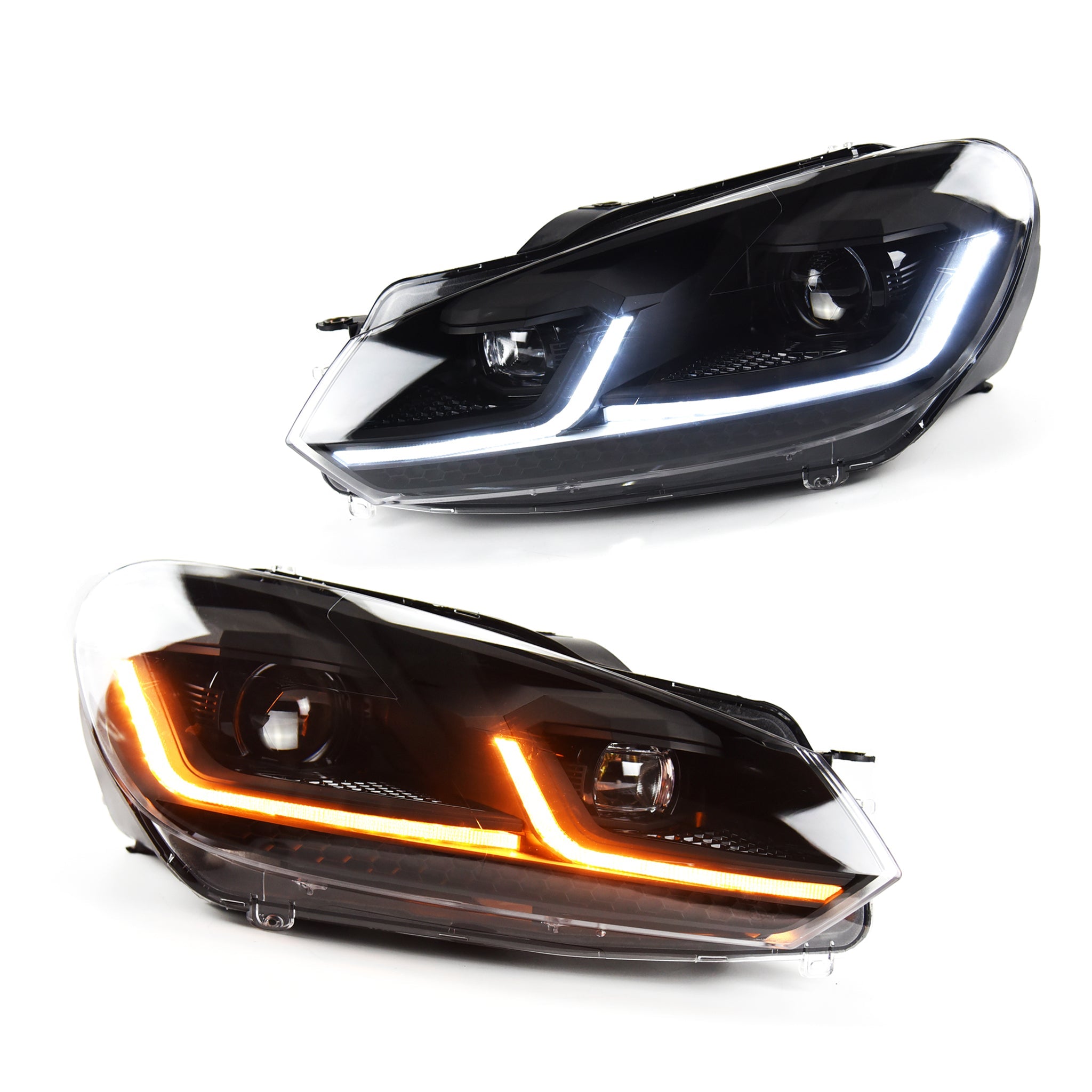 VW MK7.5R STYLE HEADLIGHTS (GOLF MK6)