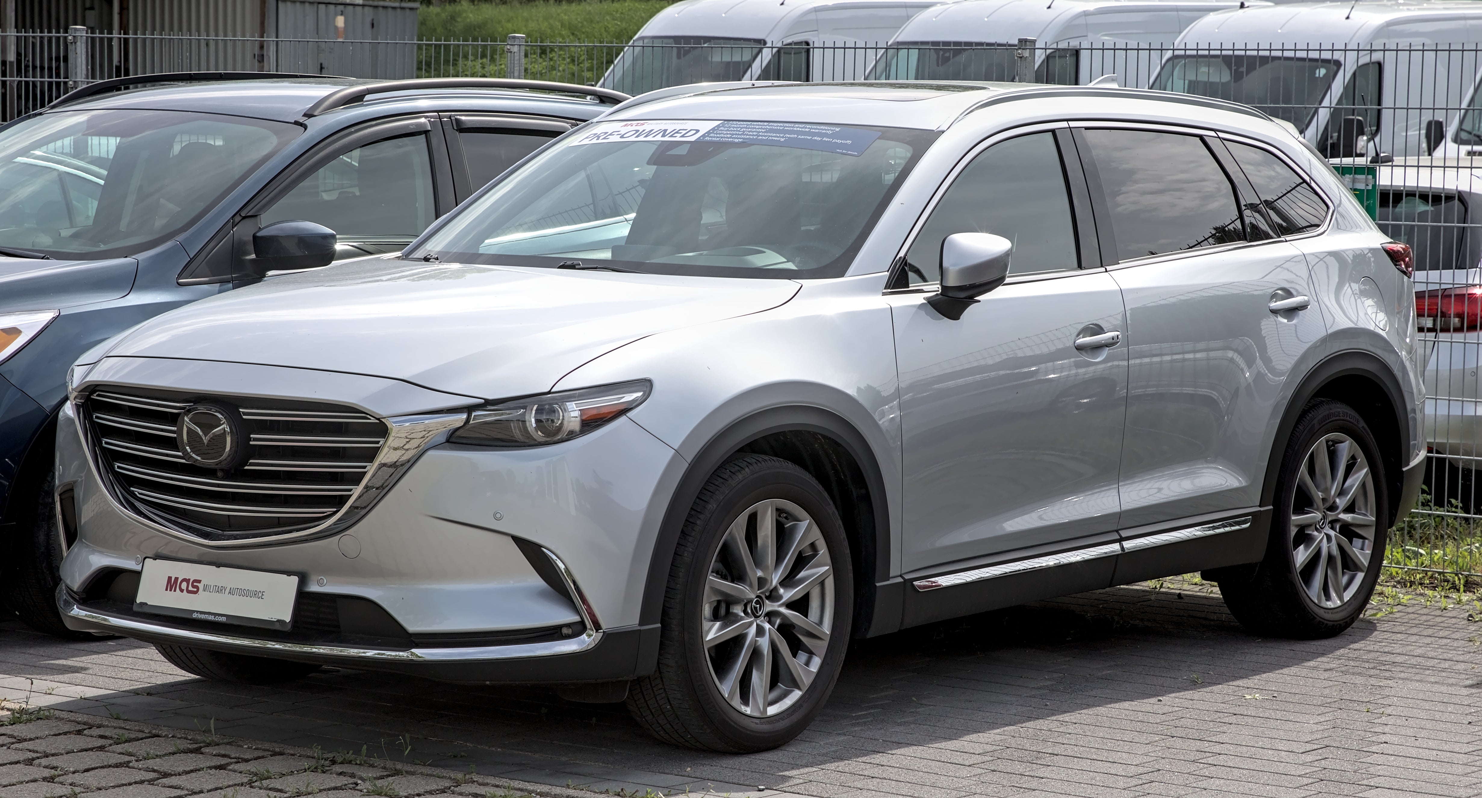 Weather Shield / Window Visor for MAZDA CX-9 2016+ (Chrome Trim)